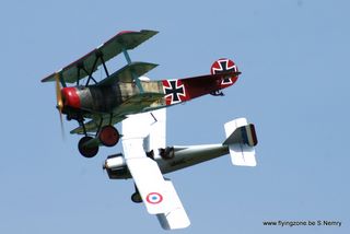 SE5 et Fokker
