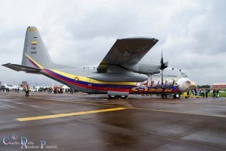 Fairford C-130 Colombien